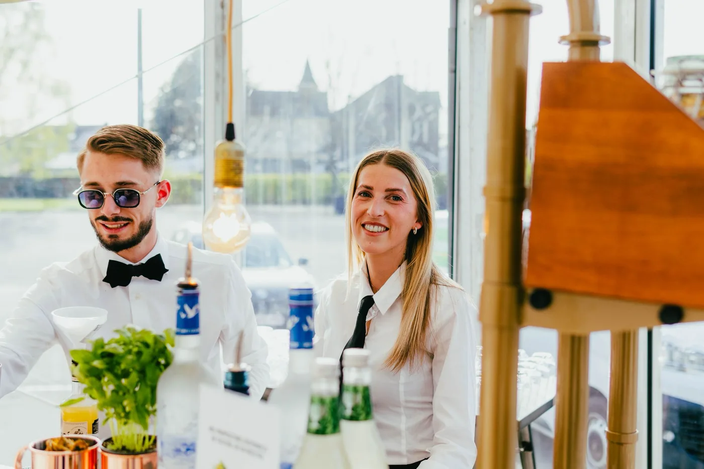 Équipe Quebarca au service d'un événement
